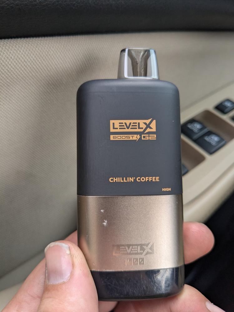 Chillin Coffee Iced Flavour Beast Level X Boost G2 Pods - Customer Photo From Benjamin McNicholl