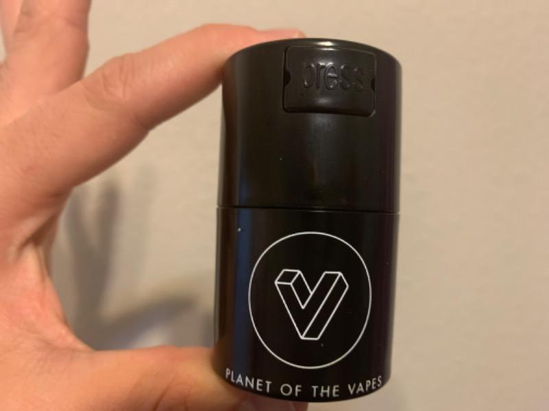Planet of the Vapes Tightvac Container | 3.5 Grams - Customer Photo From Donald Smalley Smith