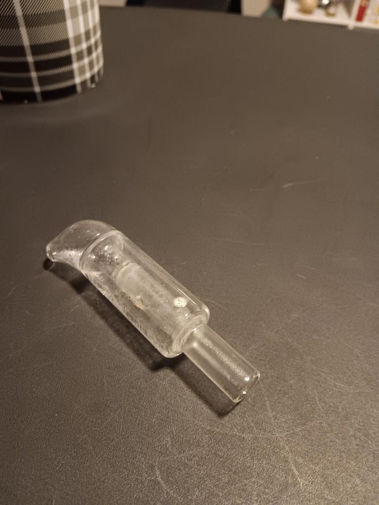 POTV Glass Curved Mini Bubbler - Customer Photo From Leo Unsal