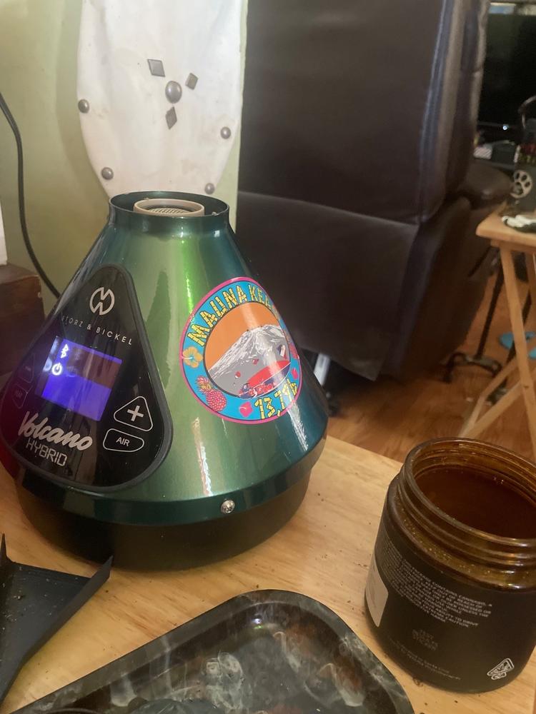 Volcano Hybrid Vaporizer - Customer Photo From james cline