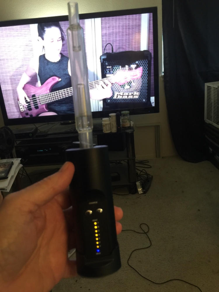 Water Pipe Adapter / WPA for Arizer Solo (2), Air (2), Air MAX - Customer Photo From Leland Hopper