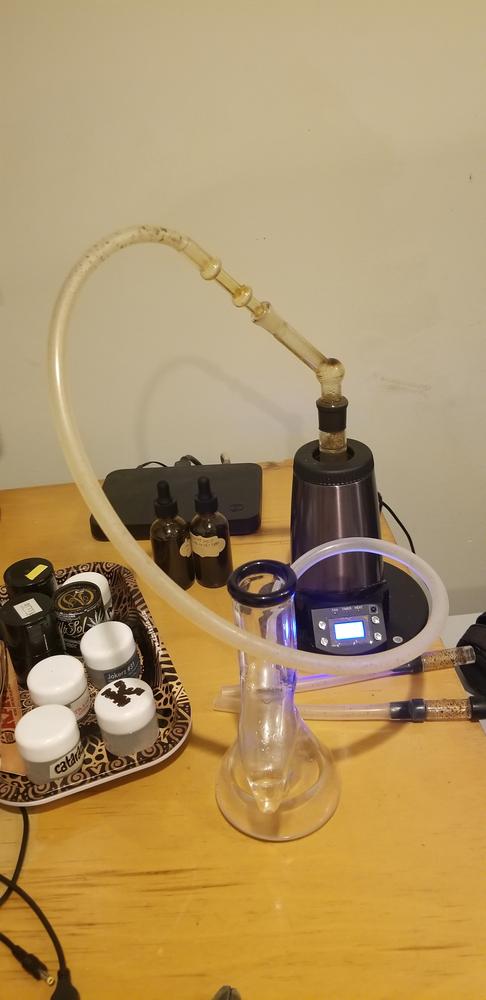 Arizer frosted glass balloon mouthpiece - Customer Photo From Thomas Robert Whitsed