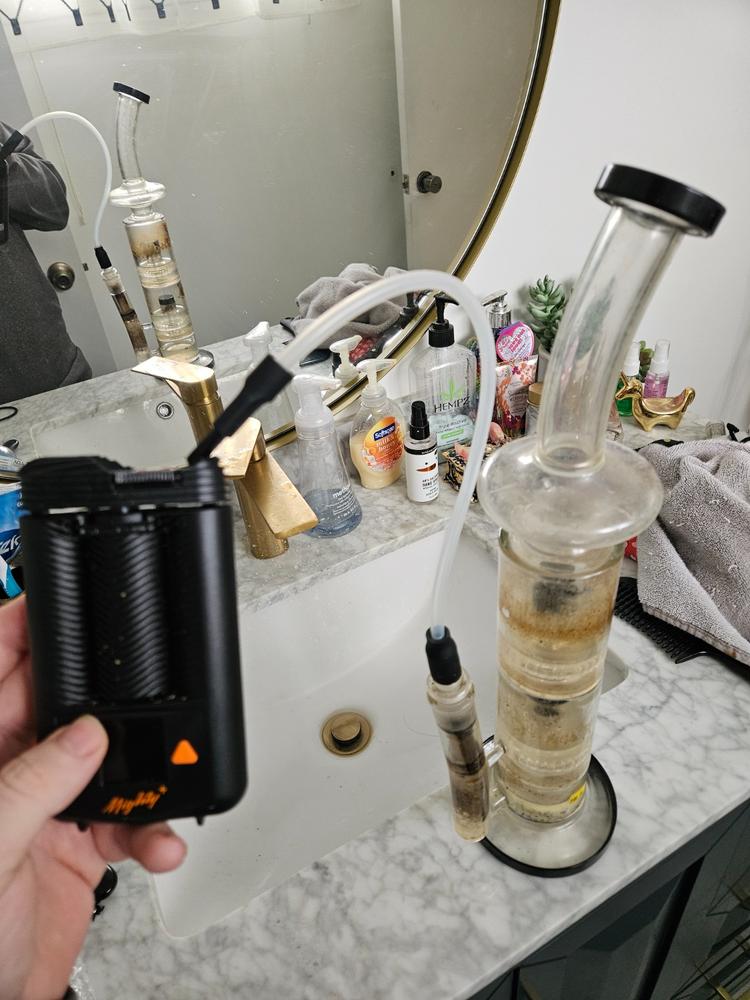 XMAX Starry Water Pipe Adapter - Customer Photo From Daniel Busch