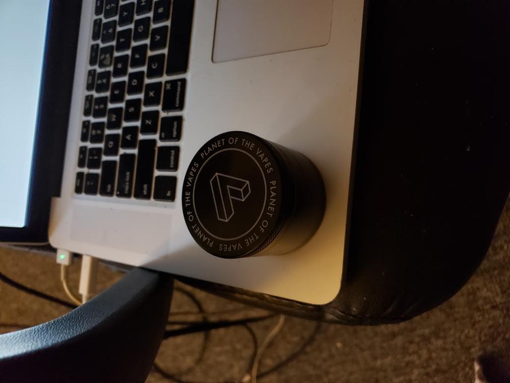 Planet of the Vapes 4 Piece Grinder - Customer Photo From Caleb A.