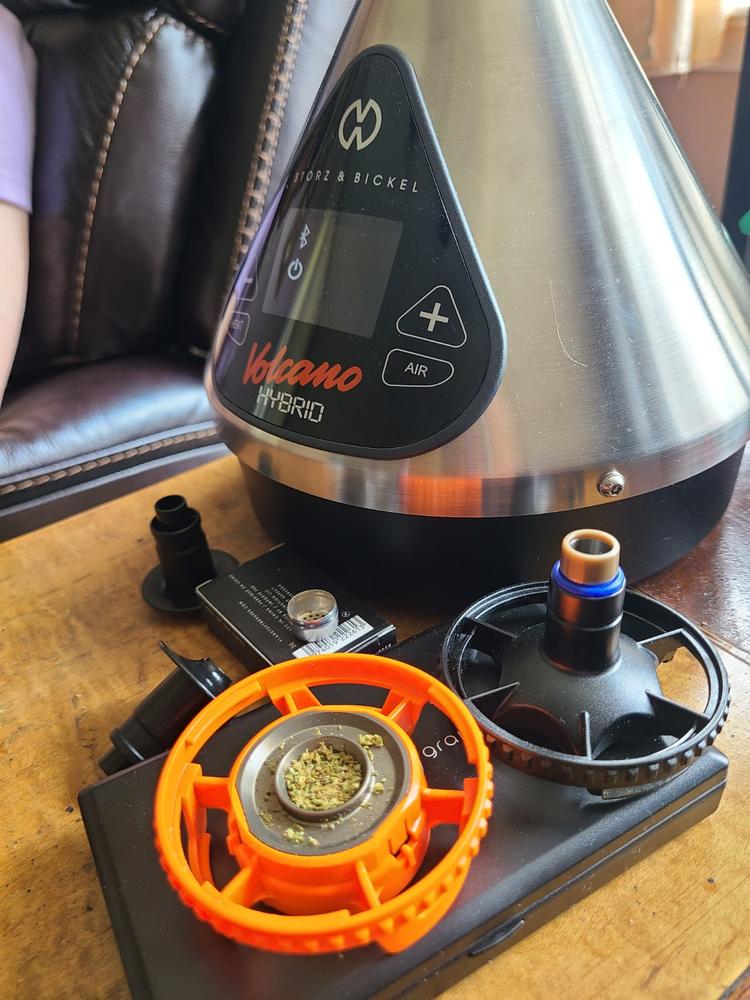 Volcano Hybrid Filling Chamber with Reducer - Customer Photo From Martin Daniels