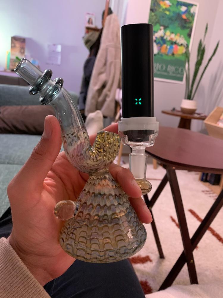 Glass Water Pipe Adapter for PAX - Customer Photo From Fernando