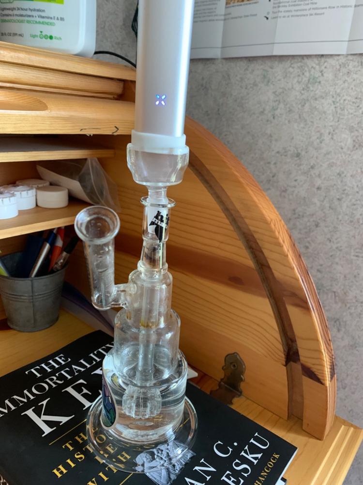 Glass Water Pipe Adapter for PAX - Customer Photo From Jerome Feagans