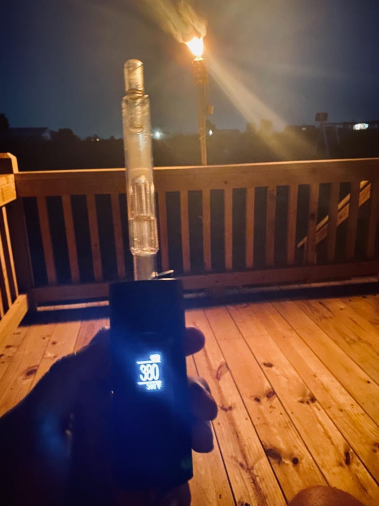 Bubbler Mouthpiece for Arizer Air, Air 2, Air MAX, Solo, Solo 2 - Customer Photo From Corey Krumpelman