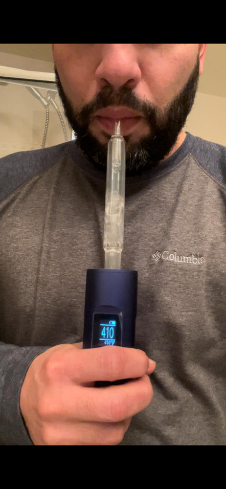 Bubbler Mouthpiece for Arizer Air, Air 2, Air MAX, Solo, Solo 2 - Customer Photo From Erick Oyola 