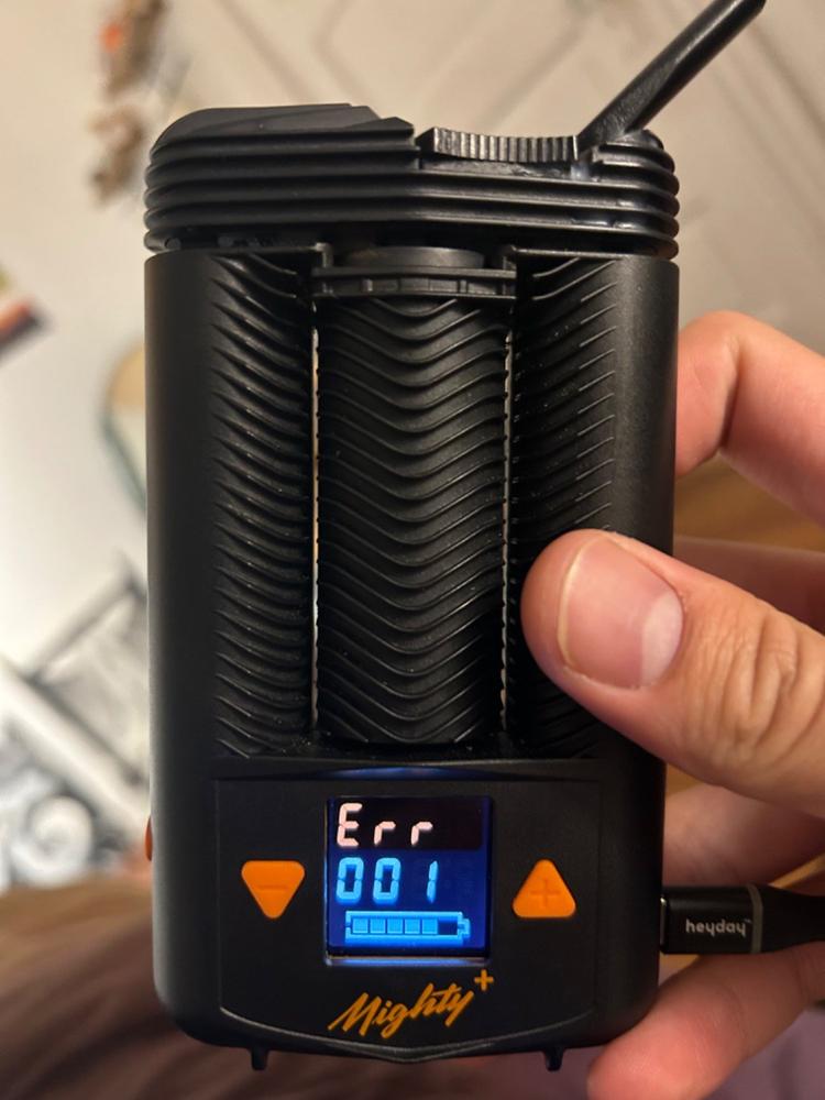 Lightly Used - Mighty+ Portable Vaporizer by Storz & Bickel - Customer Photo From Garrett Munz