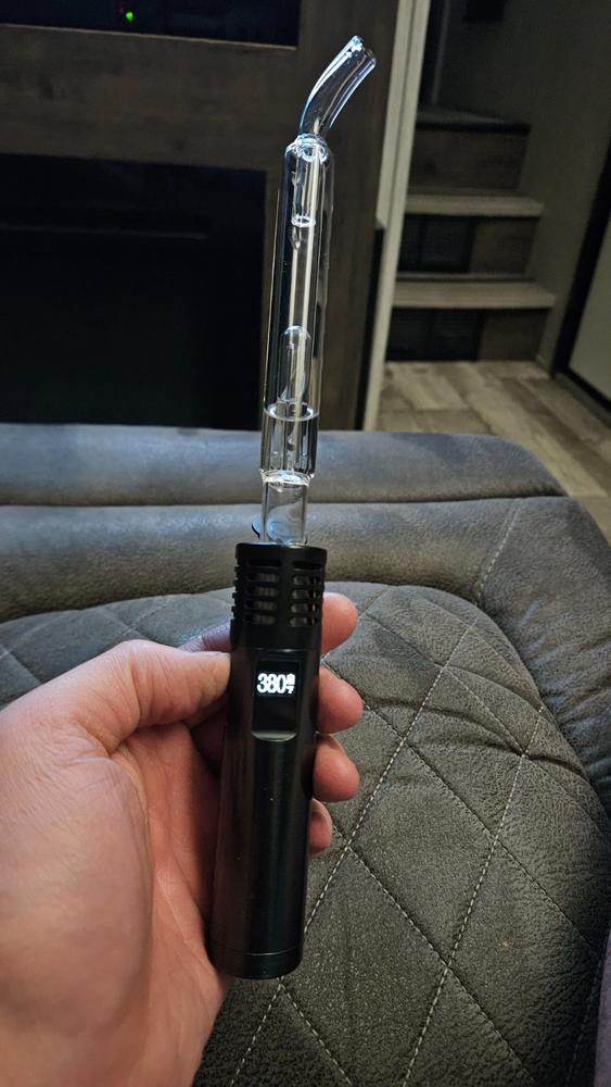 Bent Bubbler Mouthpiece for Arizer Solo 2, Solo 2 MAX Vaporizer - Customer Photo From Bryan Gregory