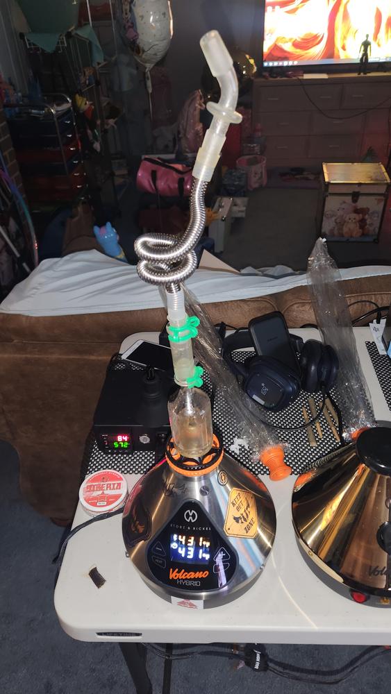 Volcano Glass Adapter - Customer Photo From Silvers24