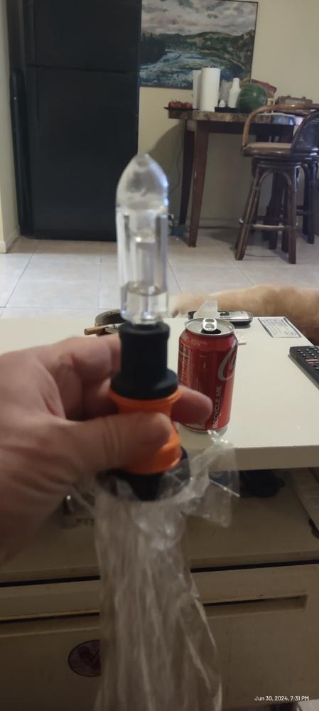 Volcano Glass Adapter - Customer Photo From Rand Deutsch