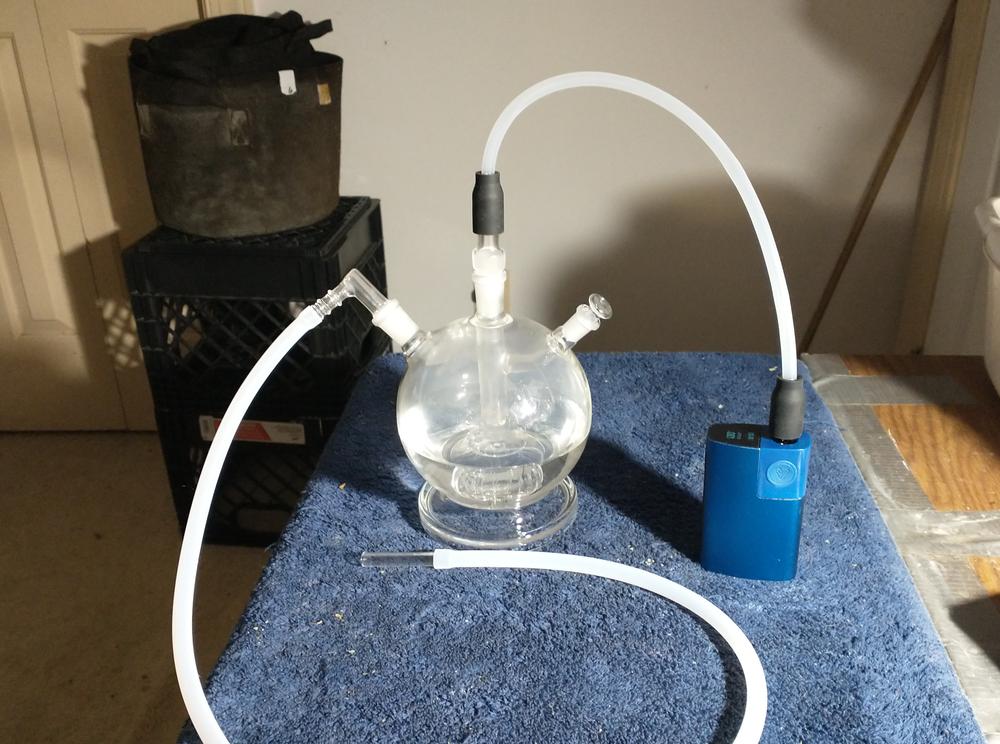 POTV Planet Glass Bubbler - Customer Photo From David Logan