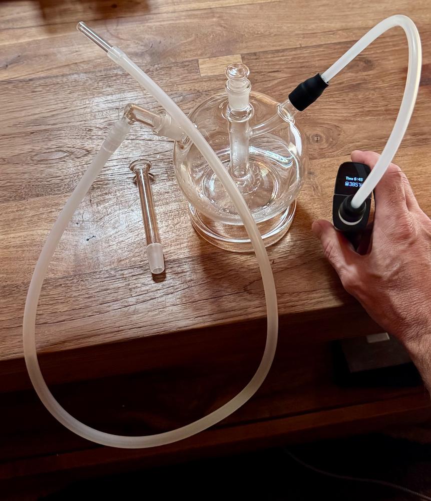 POTV Planet Glass Bubbler - Customer Photo From Mike Cooper