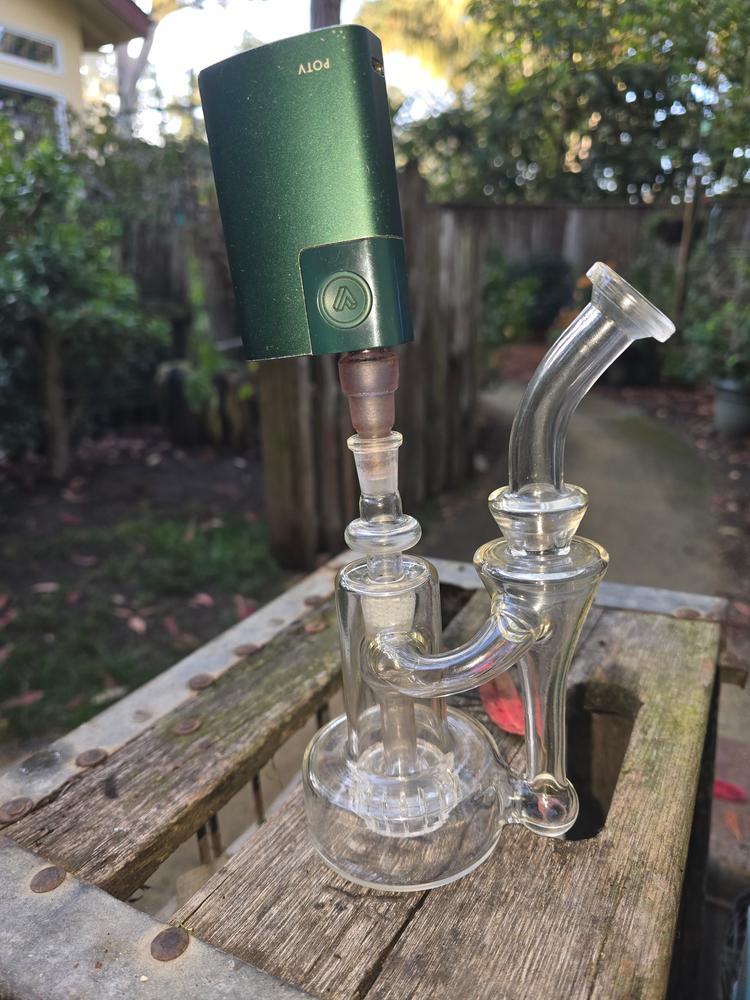 POTV Standard Glass Bubbler - Customer Photo From Geoff Stewart 