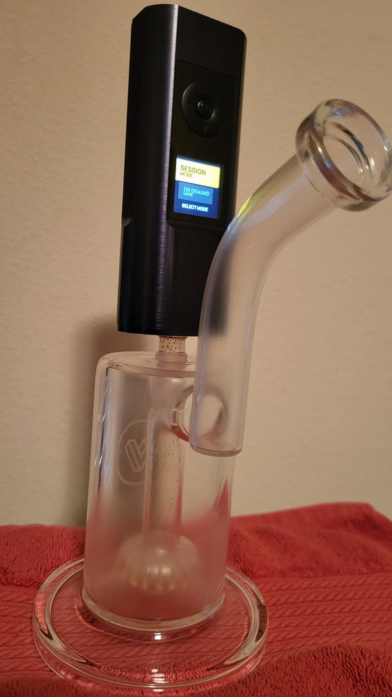 POTV Standard Glass Bubbler - Customer Photo From John Ashworth