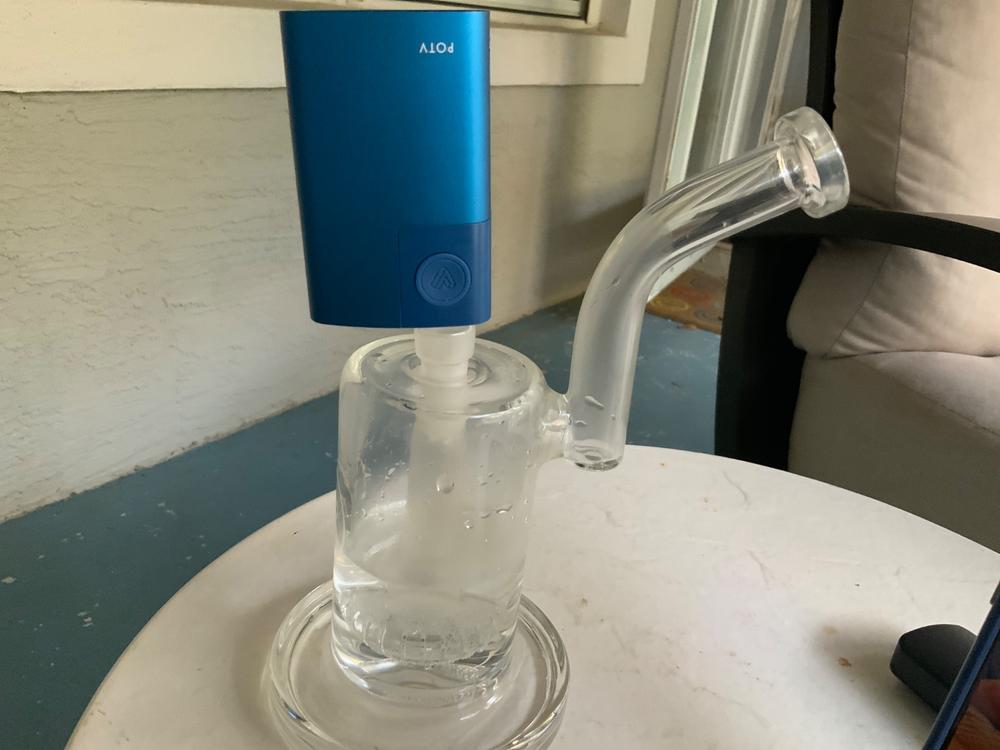 POTV Standard Glass Bubbler - Customer Photo From Brian Wilkey
