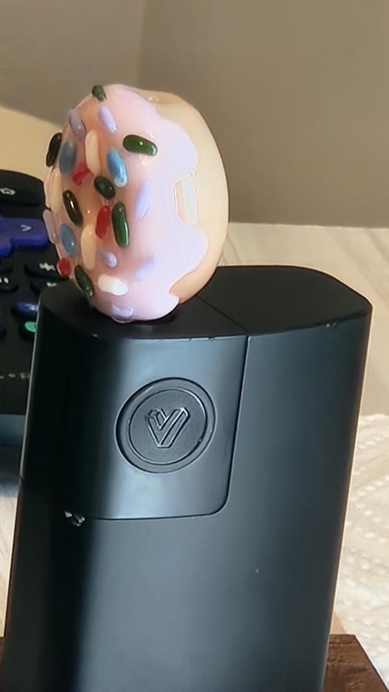 POTV x Empire Glass Pink Frosted Donut - Customer Photo From David Womble