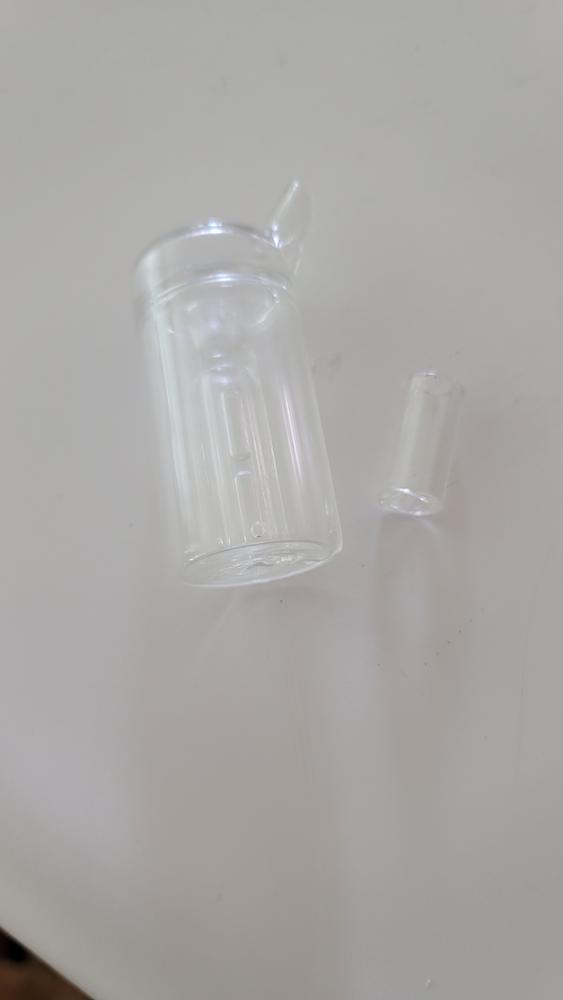 POTV Gordito Mini Glass Bubbler - Customer Photo From Chatles