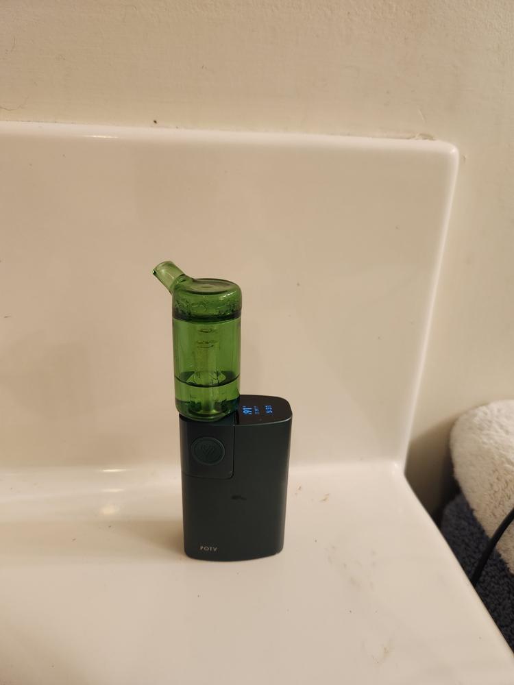 POTV Gordito Mini Glass Bubbler - Customer Photo From Thomas Fisher