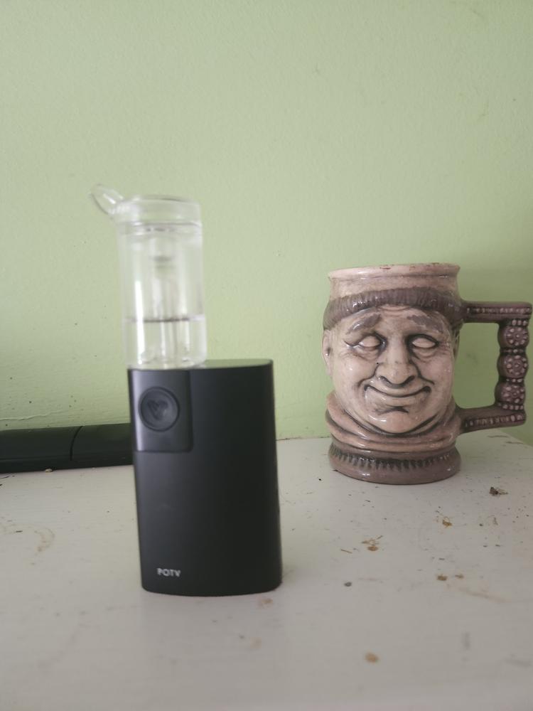 POTV Gordito Mini Glass Bubbler - Customer Photo From John Shagawat