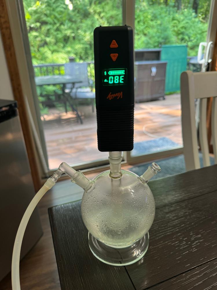 Venty Glass Adapter - Customer Photo From John H