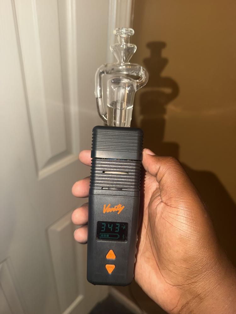 POTV Recycler Mini Glass Bubbler - Customer Photo From Dre
