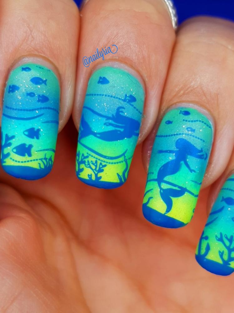 Mystical Scenes/Sky + Sea Nail Stamping Plate | Maniology
