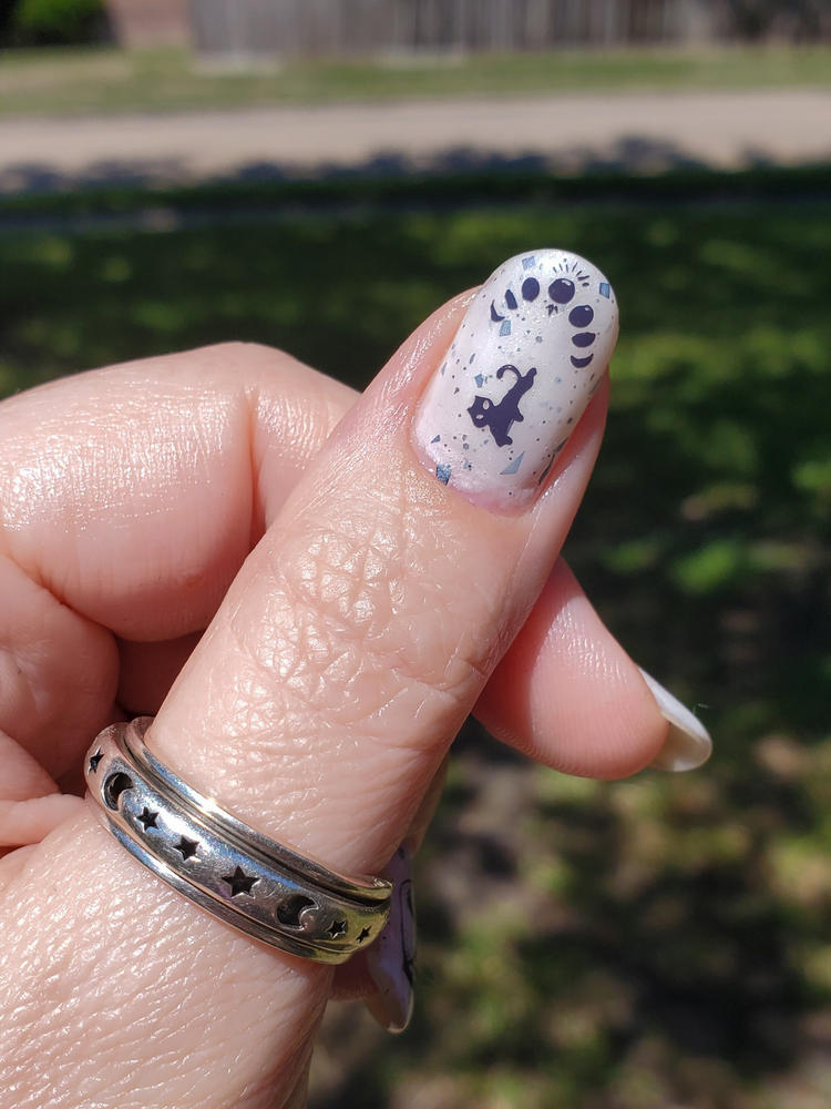 Witch's Familiar Nail Stamping Plate | Maniology