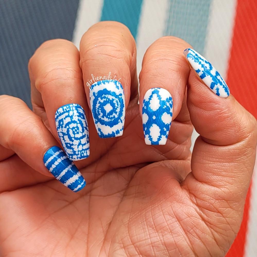 Shibori (M446) - Nail Stamping Plate – Maniology
