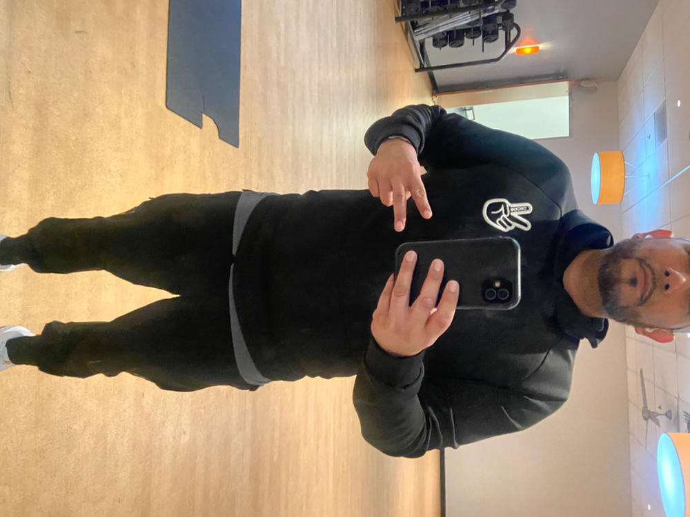 Deuce Athletic Hoodie | Black - Customer Photo From Tony Munoz