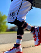 Deuce Brand Deuce Basketball Shorts Waistband Flip | White Review