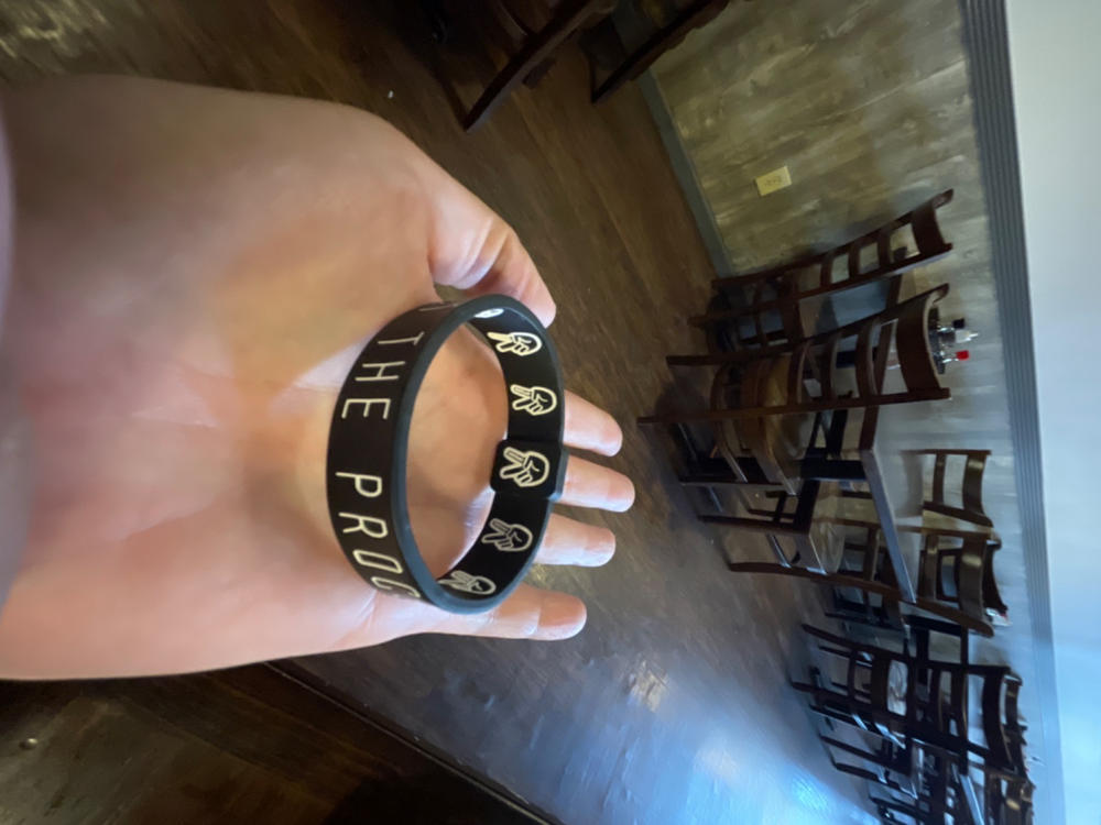 Deuce Legacy Wristband | Trust The Process - Customer Photo From Cheng Yu