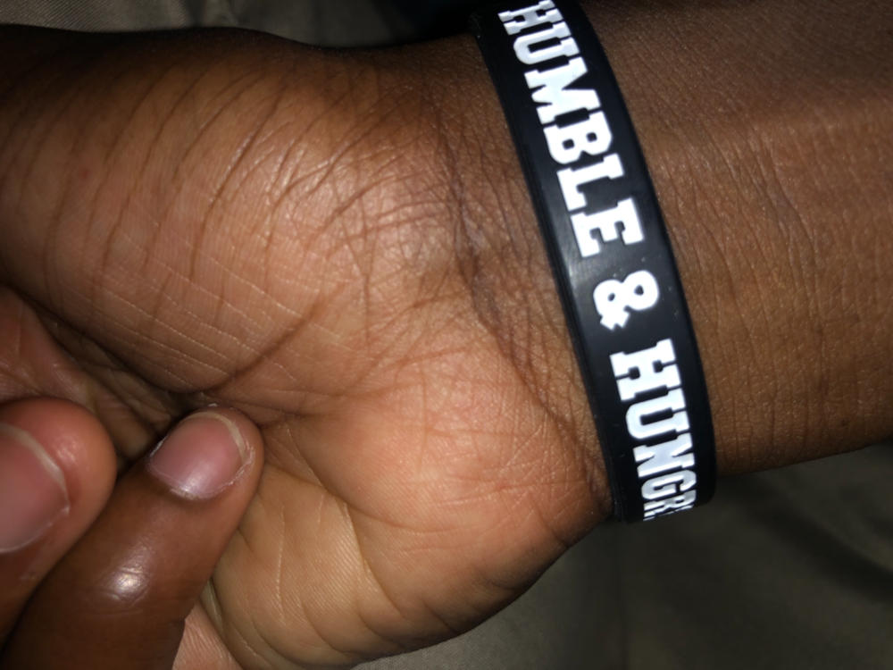 Humble & Hungry Wristband - Customer Photo From Wadar Williams