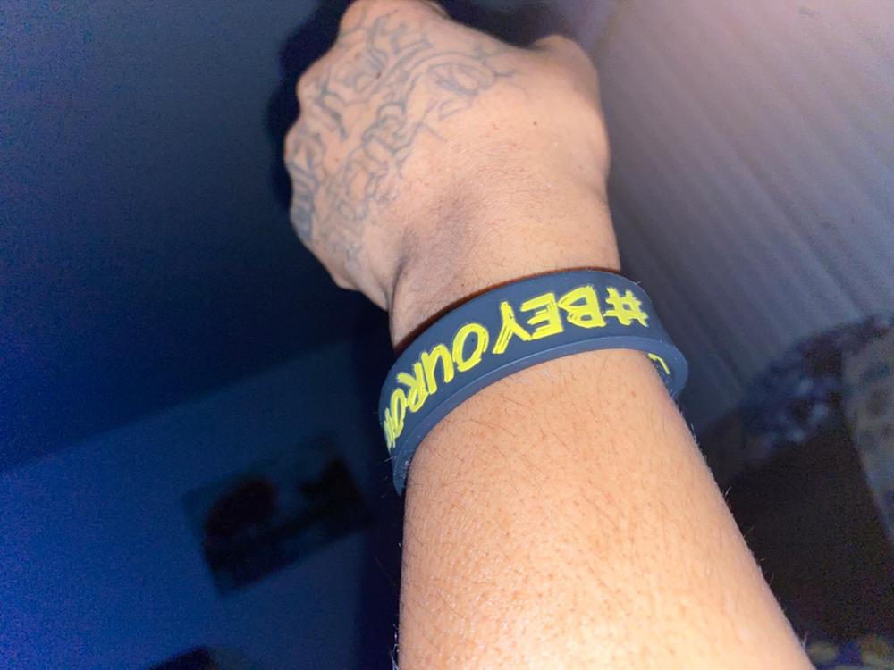 Deuce Legacy Wristband | #BEYOUROWNGOAT - Customer Photo From Calvin Brown