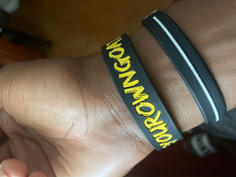 Deuce Legacy Wristband | #BEYOUROWNGOAT - Customer Photo From Nathaniel Komolafe