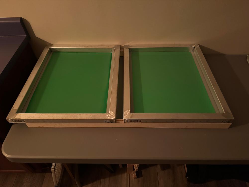 Chromaline ChromaLime Photopolymer Emulsion - Customer Photo From Cody