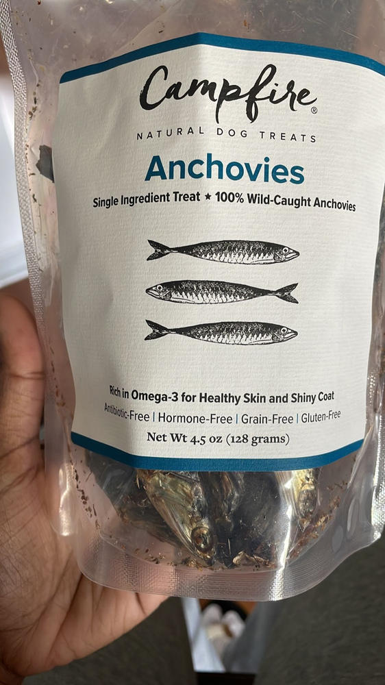 Anchovies for Dogs & Cats - Customer Photo From Jasmin M.
