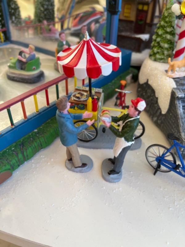 Lemax Caddington Village Figurines: Taco Cart, Set of 3 #12042 - Customer Photo From Anonymous