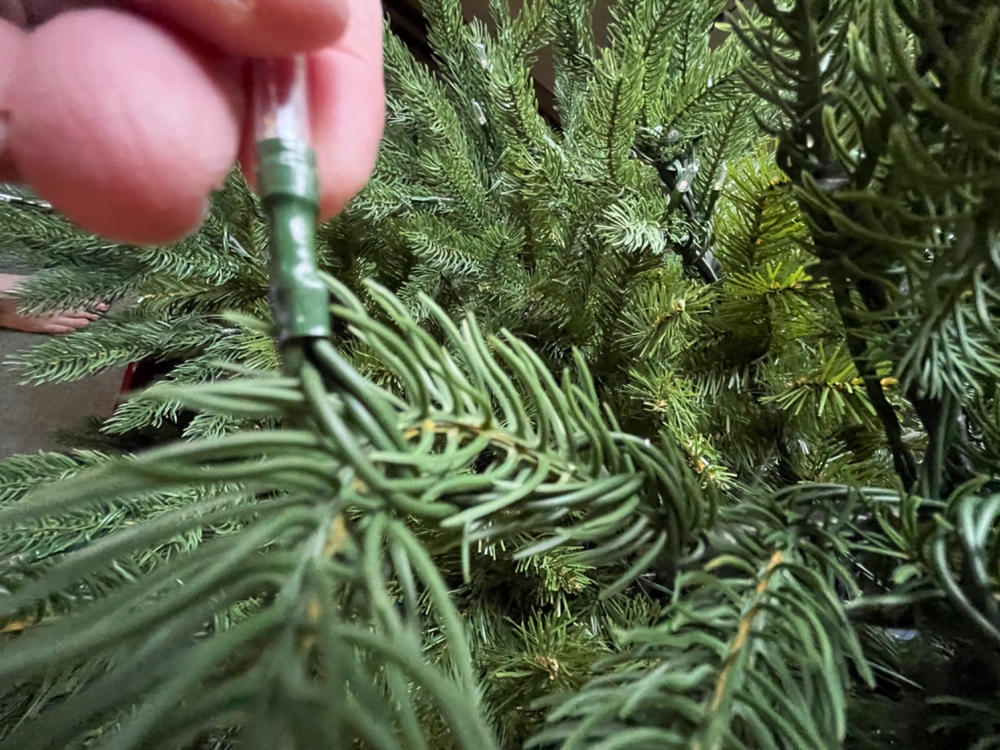 Majestic Spruce Dual LED PowerConnect™ Pre-Lit Artificial Christmas Tree - Customer Photo From Sandra Mattox