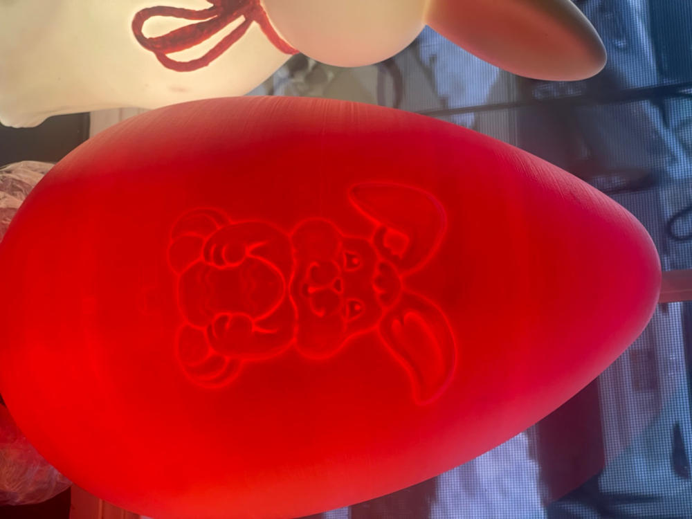 14" Blow Mold Easter Egg - Customer Photo From Jessica Schwartz