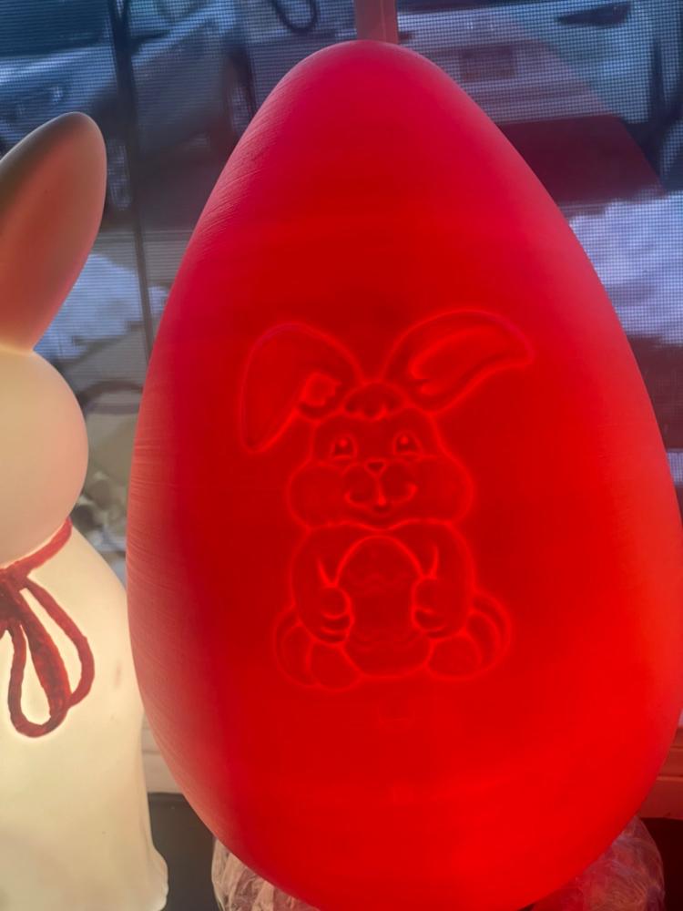 14" Blow Mold Easter Egg - Customer Photo From Jessica Schwartz