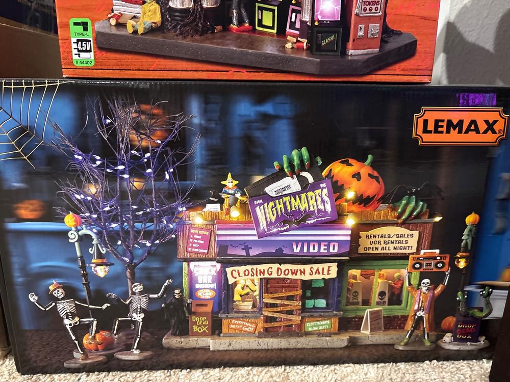 Lemax Spooky Town Nightmares Video Set #56667 | Lemax Sets