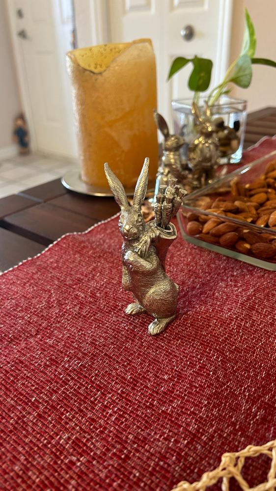 Rabbit with Carrot Picks - Customer Photo From Anastasia Eizen
