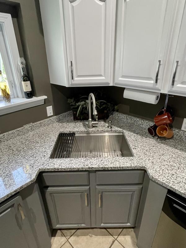 Ruvati Roma 30" Undermount Stainless Steel Workstation Kitchen Sink, 16 Gauge, RVH8310 - Customer Photo From Sarah W.