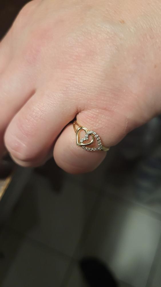 Heart D3 - Diamant - Customer Photo From Francis Berube