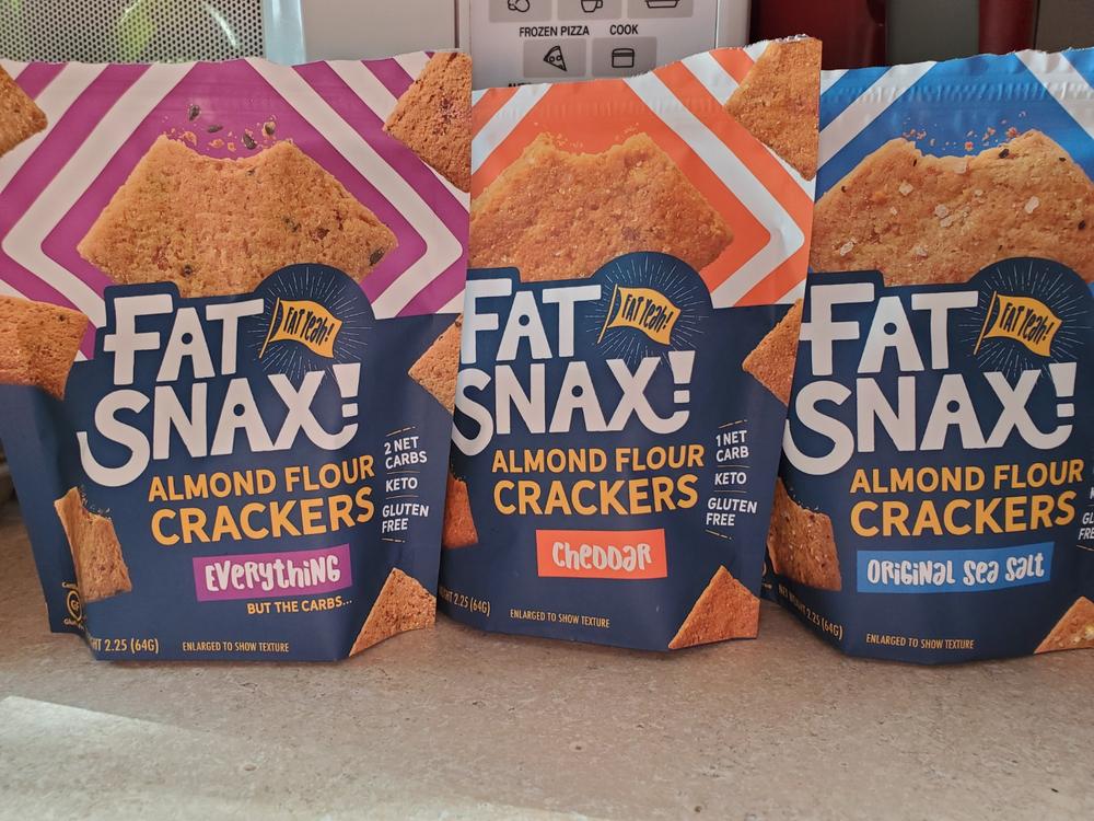 Fat Snax Keto Crackers from Fat Snax