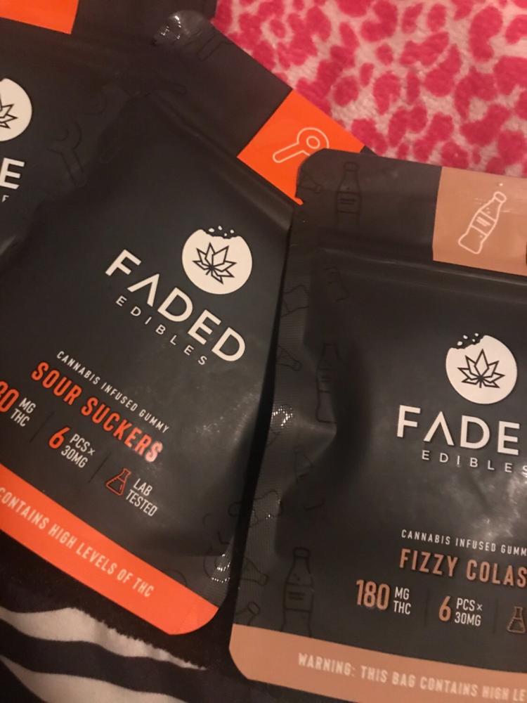 Faded Edibles Sour Suckers - Customer Photo From keanna b