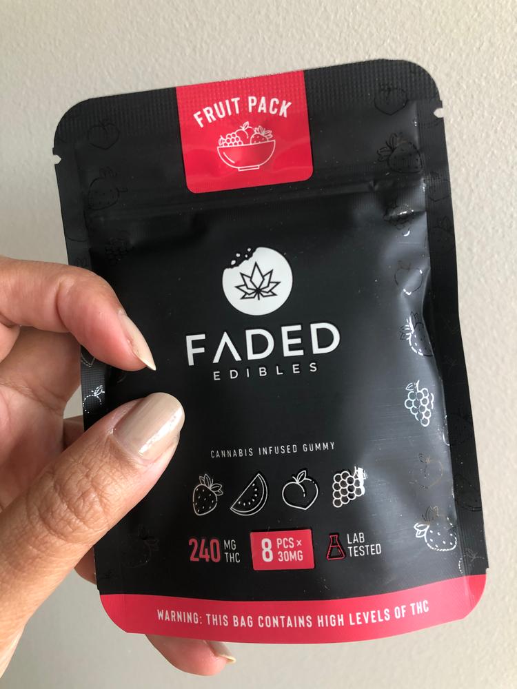 Fruit Pack Assorted THC Gummies - Faded Edibles - Customer Photo From D. Yardie